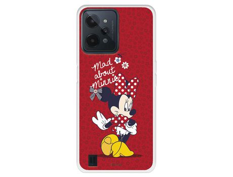 Funda Para Realme C31 Oficial De Disney Minnie Mad About - Clásicos Disney