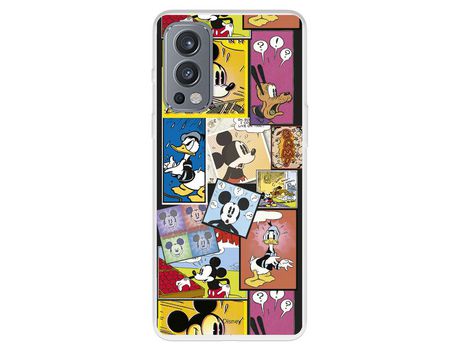 Funda Para Oneplus Nord Ce 2 Oficial De Disney Mickey Comic - Clásicos Disney