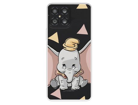 Funda Para Huawei Honor X8 Oficial De Disney Dumbo Silueta Transparente - Dumbo