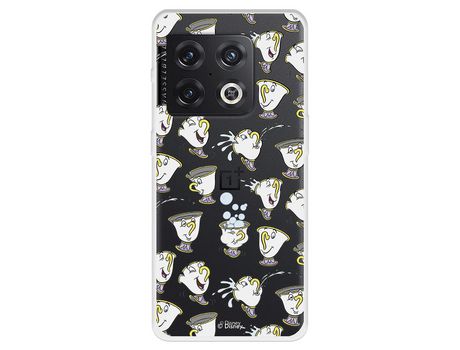 Funda Para Oneplus 10 Pro Oficial De Disney Chip Potts Siluetas - La Bella Y La Bestia