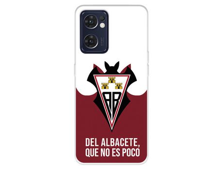 Funda Para Oppo Find X5 Lite Del Albacete - Licencia Oficial Albacete Balompié