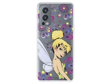 Funda Para Oneplus Nord Ce 2 Oficial De Disney Campanilla Flores - Peter Pan