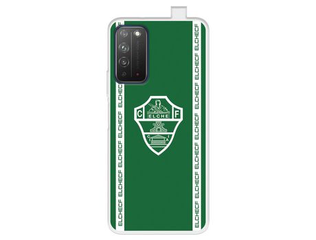Funda Para Huawei Honor X10 5G Del Elche Cf Escudo Fondo Verde Escudo Fondo Verde - Licencia Oficial Elche Cf