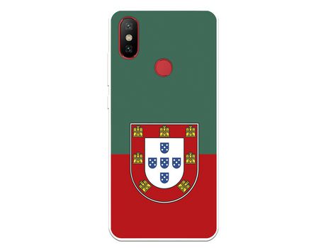 Funda Para Xiaomi Mi A2 Del Federación Portuguesa De Fútbol Bicolor - Licencia Oficial Federación Portuguesa De Fútbol