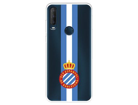 Funda Para Alcatel 1S 2020 Del Rcd Espanyol Escudo Albiceleste Escudo Albiceleste - Licencia Oficial Rcd Espanyol