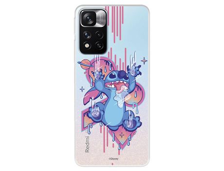 Funda Para Xiaomi Redmi Note 11 Oficial De Disney Stitch Graffiti - Lilo & Stitch