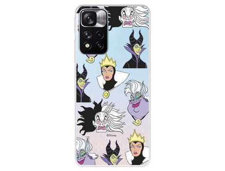Funda Para Xiaomi Redmi Note 11 Oficial De Disney Villanas Patrón - Villanas Disney