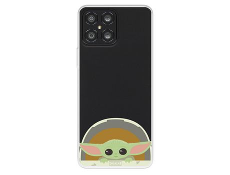 Funda Para Huawei Honor X8 Oficial De Star Wars Baby Yoda Sonrisas - The Mandalorian