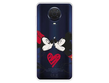 Funda Para Nokia G20 Oficial De Disney Mickey Y Minnie Beso - Clásicos Disney