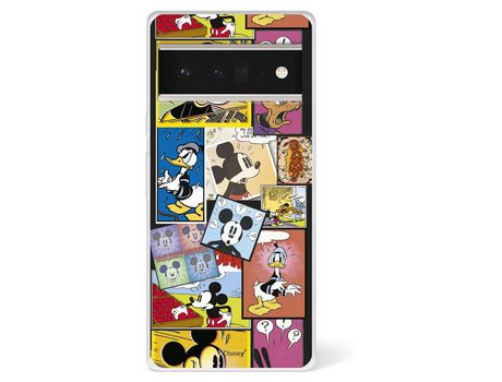 Funda Para Google Pixel 6 Pro Oficial De Disney Mickey Comic - Clásicos Disney