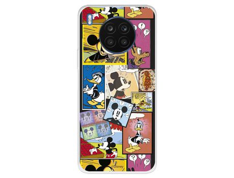 Funda Para Huawei Honor 50 Lite Oficial De Disney Mickey Comic - Clásicos Disney