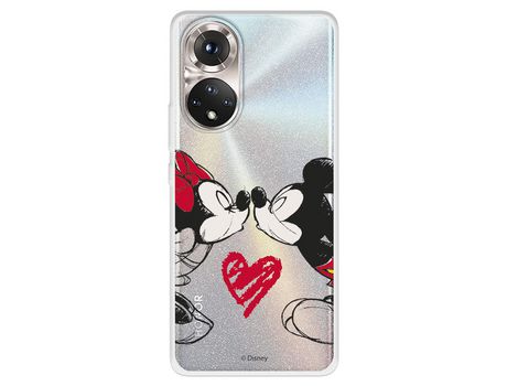 Funda Para Huawei Honor 50 5G Oficial De Disney Mickey Y Minnie Beso - Clásicos Disney