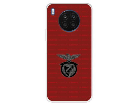 Funda Para Huawei Honor 50 Lite Del Escudo Fondo Granate - Licencia Oficial Benfica