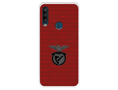 Funda Para Alcatel 1Se 2020 Del Escudo Fondo Granate - Licencia Oficial Benfica