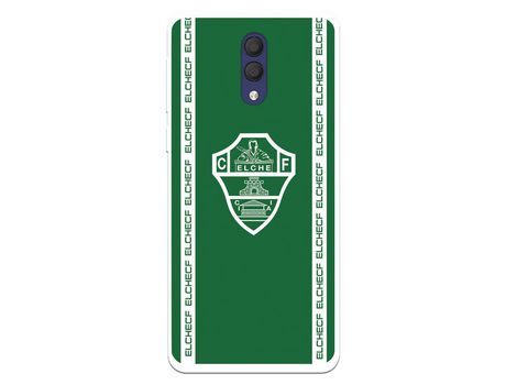 Funda Para Alcatel 1X 2019 Del Elche Cf Escudo Fondo Verde Escudo Fondo Verde - Licencia Oficial Elche Cf