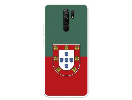 Funda Para Xiaomi Redmi 9 Del Federación Portuguesa De Fútbol Bicolor - Licencia Oficial Federación Portuguesa De Fútbol