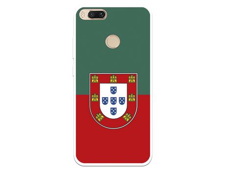 Funda Para Xiaomi Mi A1 Del Federación Portuguesa De Fútbol Bicolor - Licencia Oficial Federación Portuguesa De Fútbol