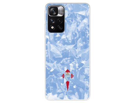 Funda Para Xiaomi Redmi Note 11 Del Celta Escudo Fondo Hinchada - Licencia Oficial Rc Celta