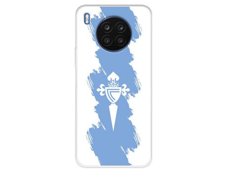 Funda Para Huawei Honor 50 Lite Del Celta Escudo Trazo Azul - Licencia Oficial Rc Celta