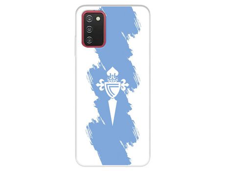 Funda Para Samsung Galaxy A03S Del Celta Escudo Trazo Azul - Licencia Oficial Rc Celta