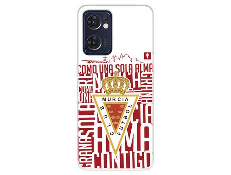 Funda Para Oppo Find X5 Lite Del Real Murcia - Licencia Oficial Real Murcia