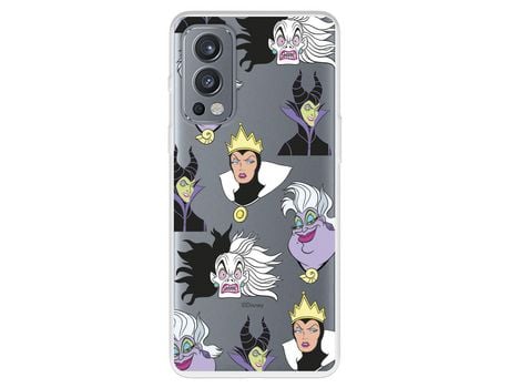 Funda Para Oneplus Nord Ce 2 Oficial De Disney Villanas Patrón - Villanas Disney