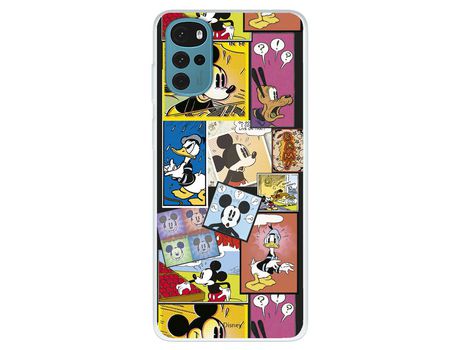 Funda Para Motorola Moto G22 Oficial De Disney Mickey Comic - Clásicos Disney