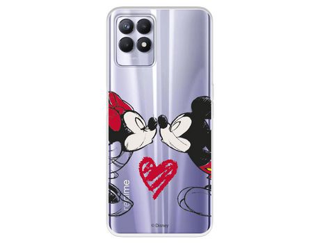 Funda Para Realme C11 2021 Oficial De Disney Mickey Y Minnie Beso - Clásicos Disney