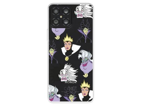 Funda Para Huawei Honor X8 Oficial De Disney Villanas Patrón - Villanas Disney