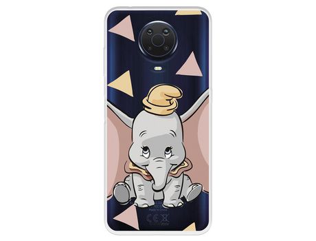 Funda Para Nokia G20 Oficial De Disney Dumbo Silueta Transparente - Dumbo