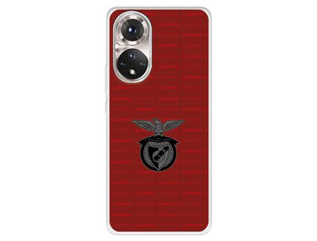 Funda Para Huawei Honor 50 5G Del Escudo Fondo Granate - Licencia Oficial Benfica