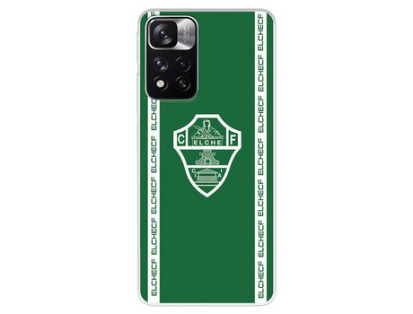 Funda Para Xiaomi Redmi Note 11 Del Elche Cf Escudo Fondo Verde Escudo Fondo Verde - Licencia Oficial Elche Cf