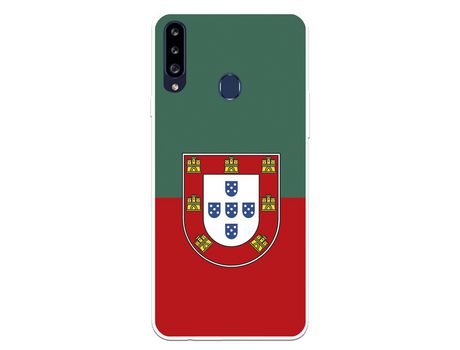 Funda Para Samsung Galaxy A20S Del Federación Portuguesa De Fútbol Bicolor - Licencia Oficial Federación Portuguesa De Fútbol