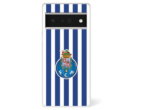 Funda Para Google Pixel 6 Pro Del Fútbol Club Oporto Escudo Rayas - Licencia Oficial Fútbol Club Oporto