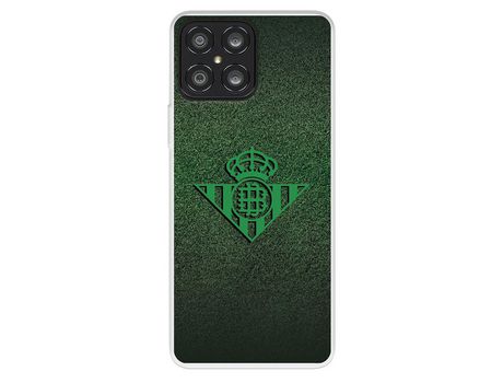 Funda Para Huawei Honor X8 Del Real Betis Balompié Escudo Verde Fondo Trama - Licencia Oficial Real Betis Balompié