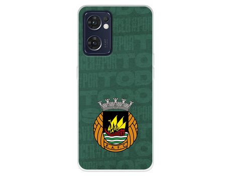 Funda Para Oppo Find X5 Lite Del Escudo Fondo Verde - Licencia Oficial Rio Ave Fc