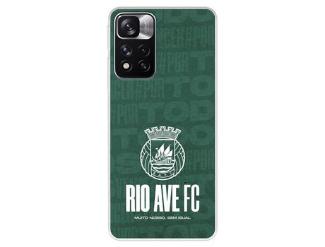 Funda Para Xiaomi Redmi Note 11 Del Rio Ave Fc Escudo Blanco - Licencia Oficial Rio Ave Fc