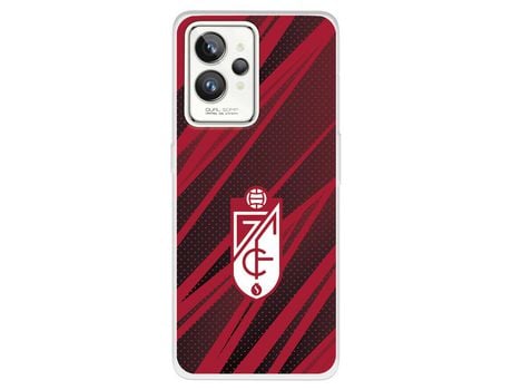 Funda Para Realme Gt 2 Pro Del Escudo - Líneas Rojas Y Negras - Licencia Oficial Granada Cf