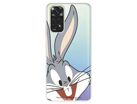 Funda Para Xiaomi Redmi Note 11 Pro 5G Oficial De Warner Bros Bugs Bunny Silueta Transparente - Looney Tunes