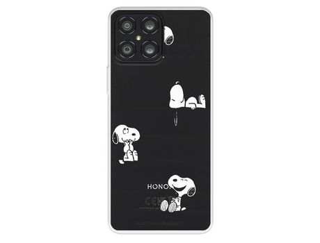 Funda Para Huawei Honor X8 Oficial De Peanuts Snoopy Rayas - Snoopy