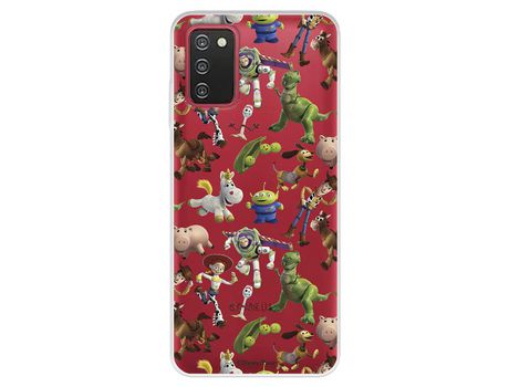 Funda Para Samsung Galaxy A03S Oficial De Disney Muñecos Toy Story Siluetas - Toy Story
