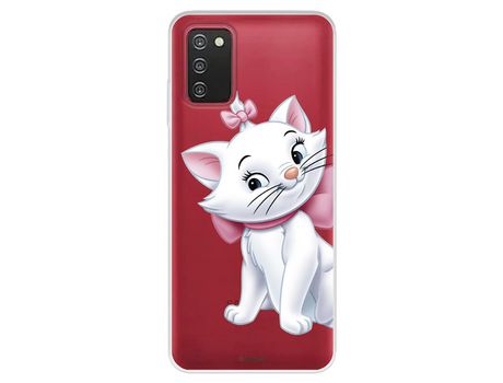 Funda Para Samsung Galaxy A03S Oficial De Disney Marie Silueta - Los Aristogatos