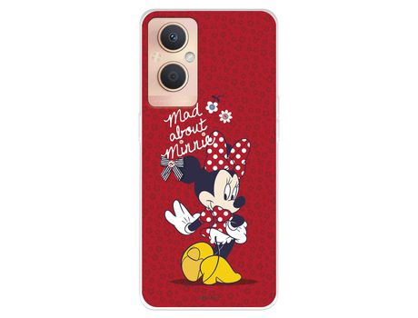 Funda Para Oppo A96 5G Oficial De Disney Minnie Mad About - Clásicos Disney