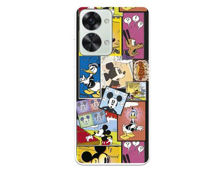 Funda Para Oneplus Nord 2T 5G Oficial De Disney Mickey Comic - Clásicos Disney