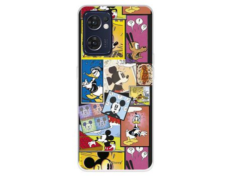 Funda Para Oppo Find X5 Lite Oficial De Disney Mickey Comic - Clásicos Disney