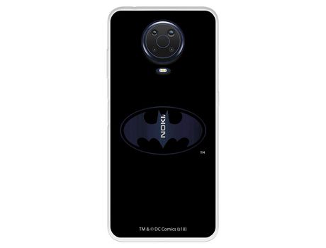 Funda Para Nokia G20 Oficial De Dc Comics Batman Logo Transparente - Dc Comics