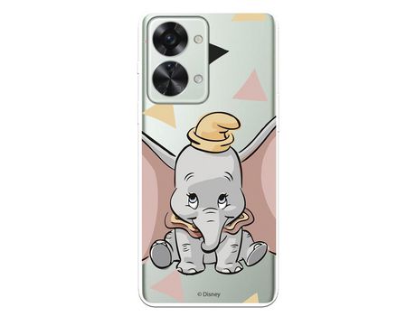 Funda Para Oneplus Nord 2T 5G Oficial De Disney Dumbo Silueta Transparente - Dumbo