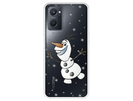 Funda Para Oppo A76 Oficial De Disney Olaf Transparente - Frozen