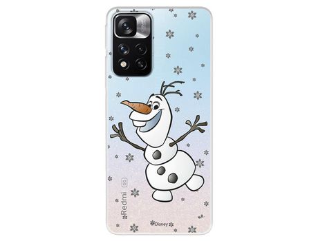 Funda Para Xiaomi Redmi Note 11 Oficial De Disney Olaf Transparente - Frozen