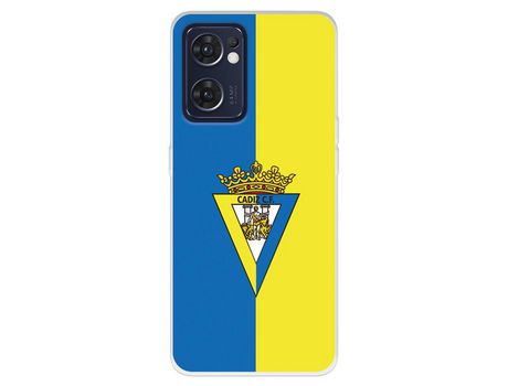 Funda Para Oppo Find X5 Lite Del Cádiz - Licencia Oficial Cádiz Cf